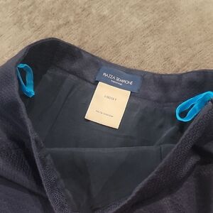 Piazza Sempione Navy Blue Skirt